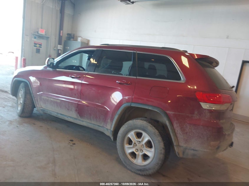 Vin: 1c4rjfag2ec308148, lot: 46757429, jeep grand cherokee laredo 20143