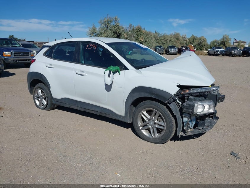 Vin: km8k1caa1mu657981, lot: 46757463, hyundai kona se 20211