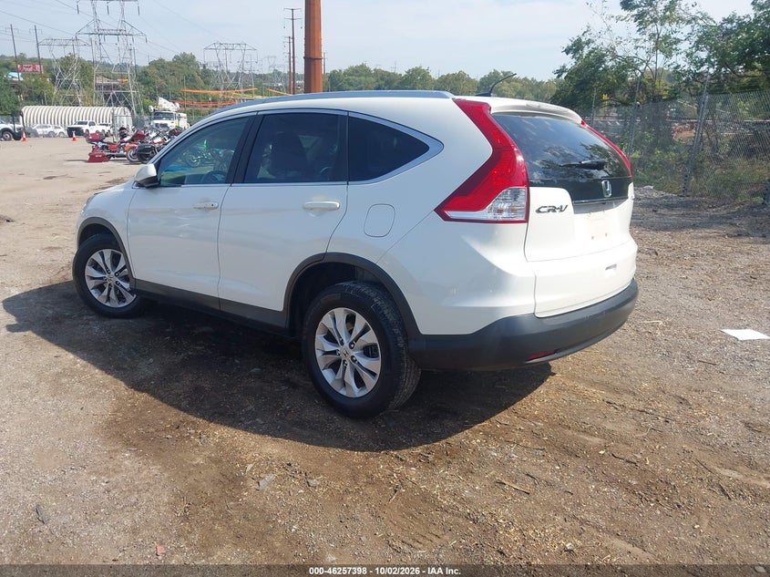 Vin: 5j6rm4h77el018600, lot: 46757467, honda cr-v ex-l 20143