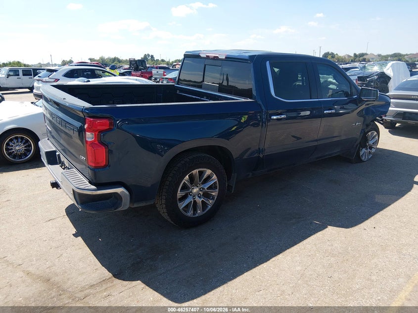 Vin: 3gcuyget5mg281610, lot: 46757476, chevrolet silverado 1500 4wd  short bed ltz 20214
