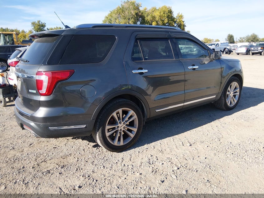 Vin: 1fm5k7fh0jga51573, lot: 46757493, ford explorer limited 20184
