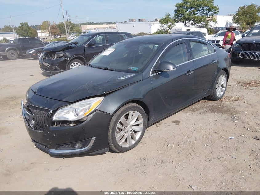 Vin: 2g4gn5ex4e9280792, lot: 46757495, buick regal turbo/e-assist premium i 20142