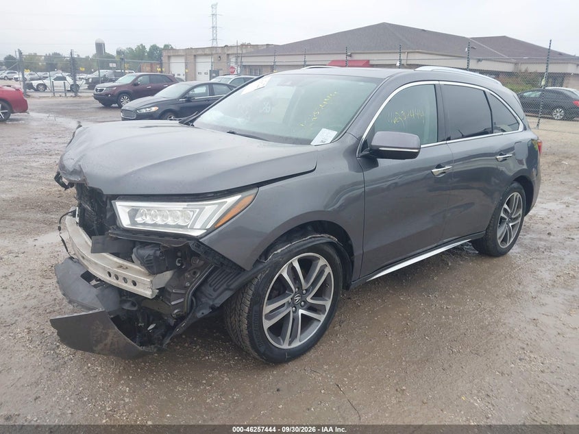 ACURA MDX 2017 VIN 5FRYD4H82HB031545