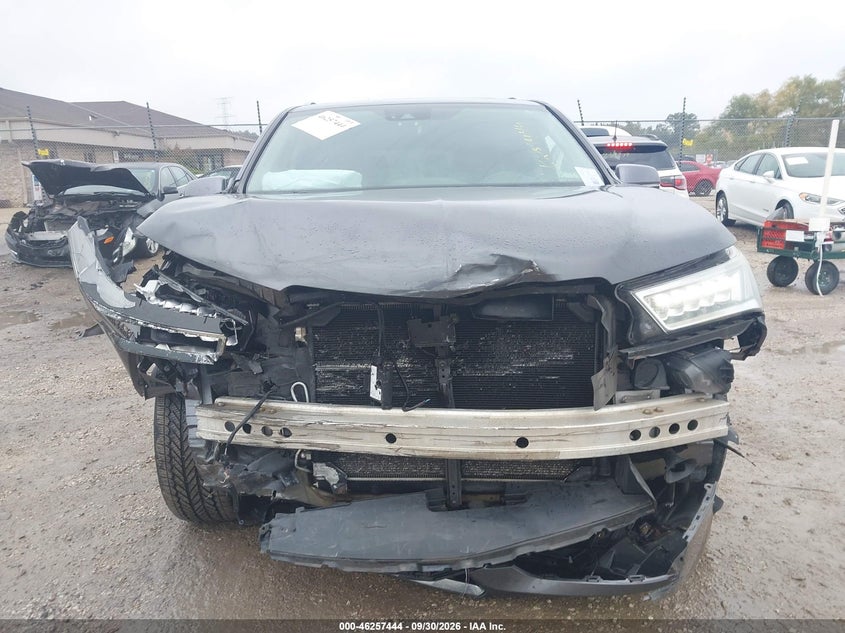 ACURA MDX 2017 VIN 5FRYD4H82HB031545