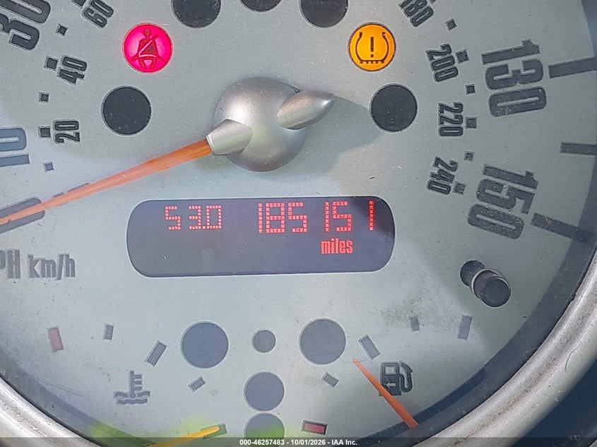 MINI COOPER S 2004 VIN WMWRE33474TD88695