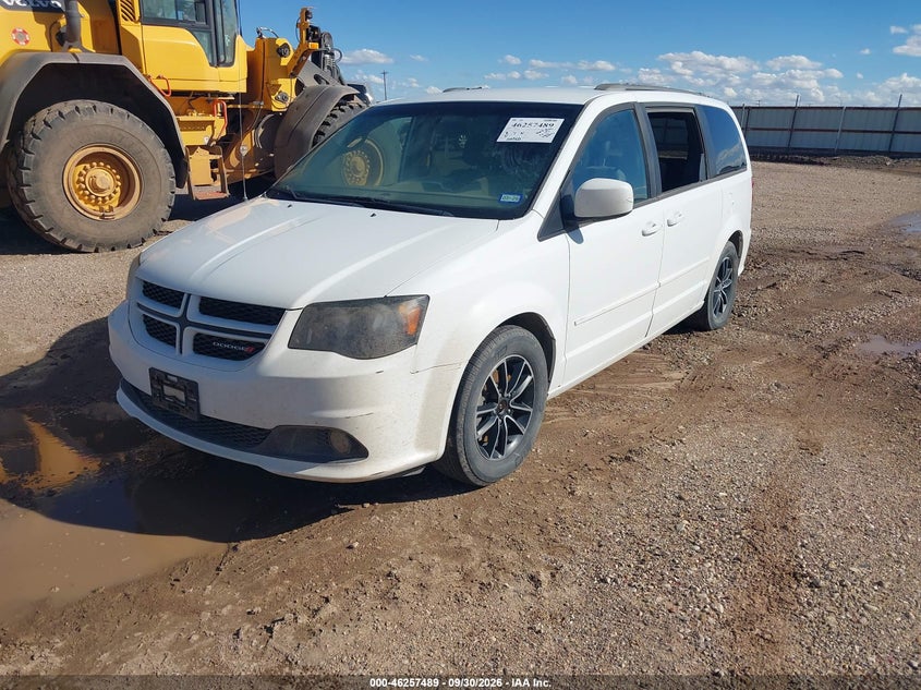 DODGE GRAND CARAVAN 2016 VIN 2C4RDGEG2GR265609