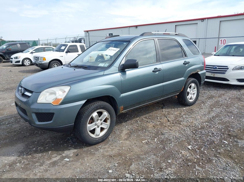 KIA SPORTAGE 2009 VIN KNDJE723X97592503
