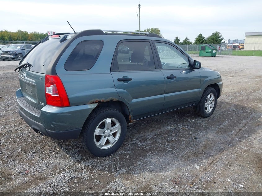 KIA SPORTAGE 2009 VIN KNDJE723X97592503