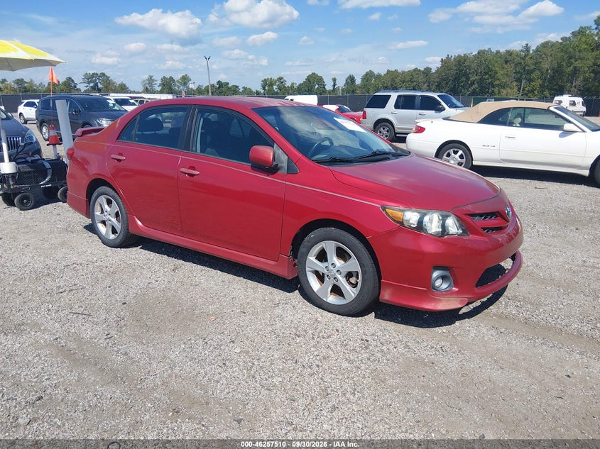 Vin: 2t1bu4ee8bc670526, lot: 46757579, toyota corolla s 2011 img_1
