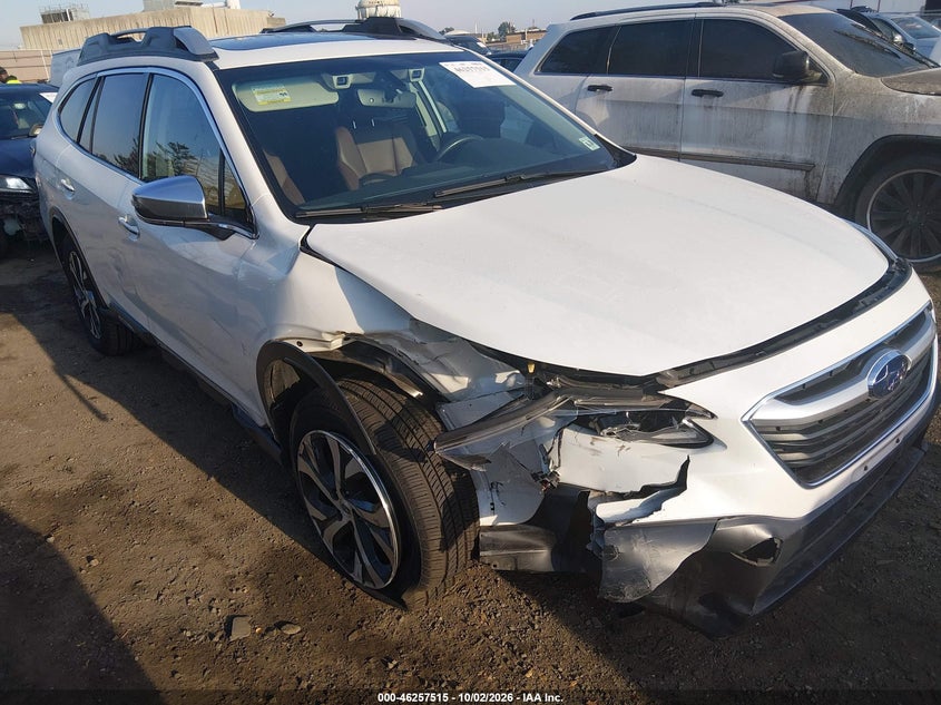 Vin: 4s4btapcxn3122579, lot: 46757584, subaru outback touring 2022 img_1