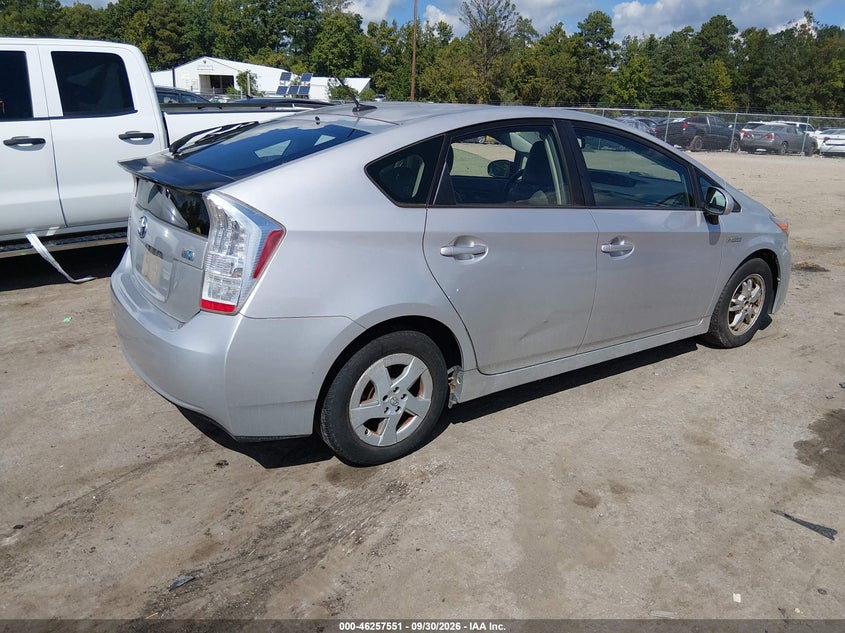 2010 TOYOTA PRIUS auction photo 4