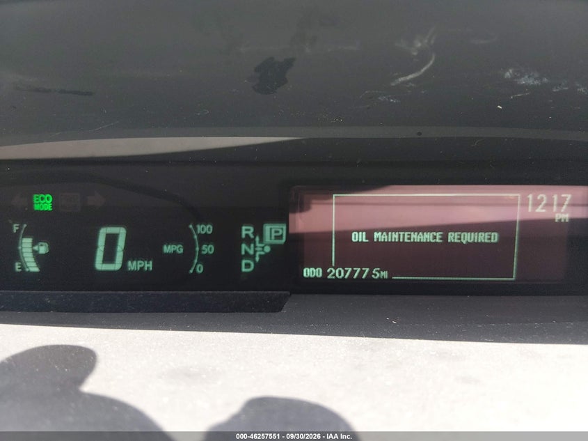 2010 TOYOTA PRIUS auction photo 7