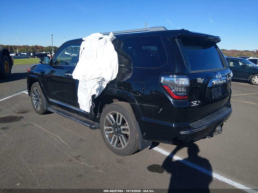 Vin: jtebu5jr9k5636375, lot: 46757653, toyota 4runner limited 20193