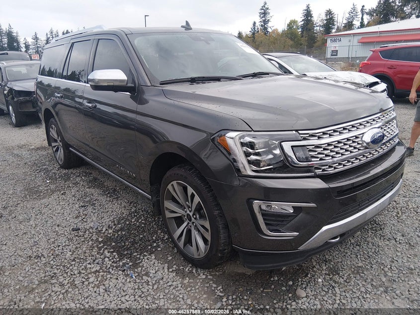 Vin: 1fmjk1mt5lea19204, lot: 46757659, ford expedition platinum max 20201