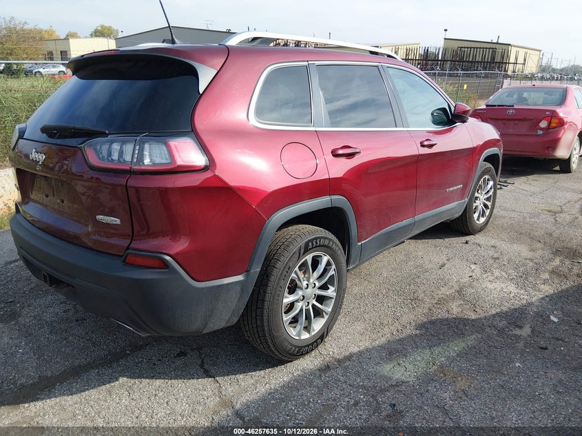 Vin: 1c4pjmln9kd190659, lot: 46757704, jeep cherokee 20194