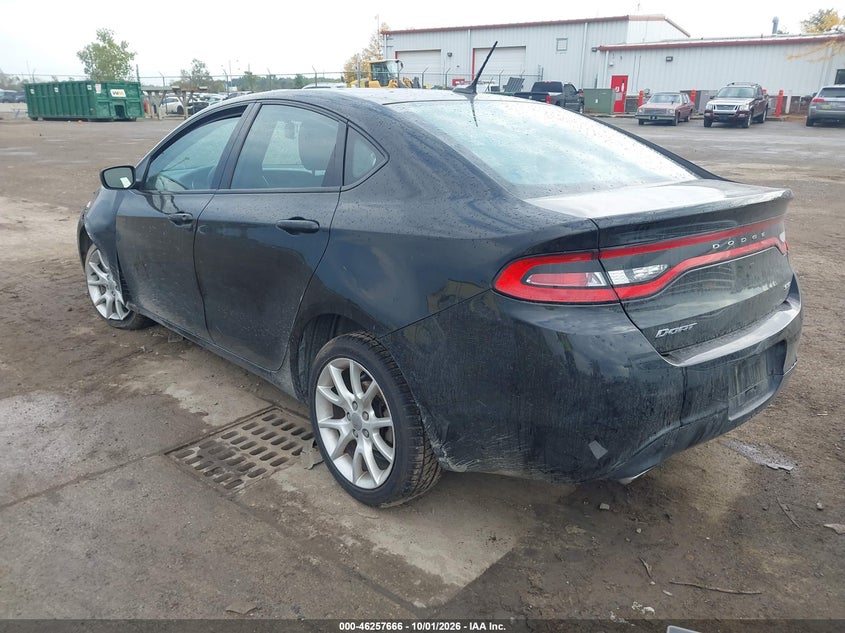DODGE DART 2013 VIN 1C3CDFBAXDD329575