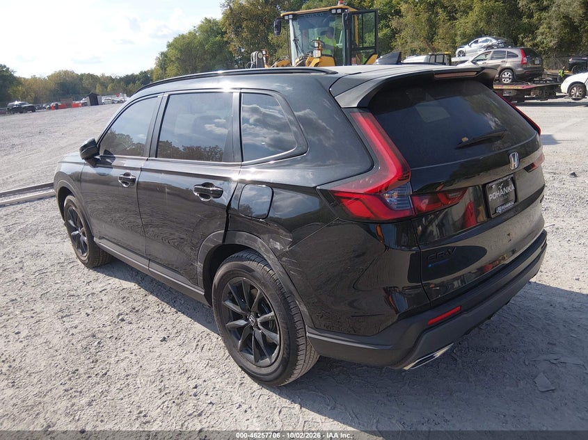 Vin: 7fars6h51te161519, lot: 46757775, honda cr-v hybrid awd sport 20263