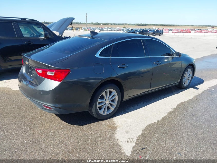 Vin: 1g1ze5st9gf245246, lot: 46757854, chevrolet malibu 1lt 20164