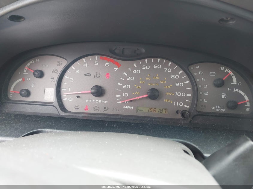 TOYOTA SEQUOIA 2002 VIN 5TDBT48A12S131507