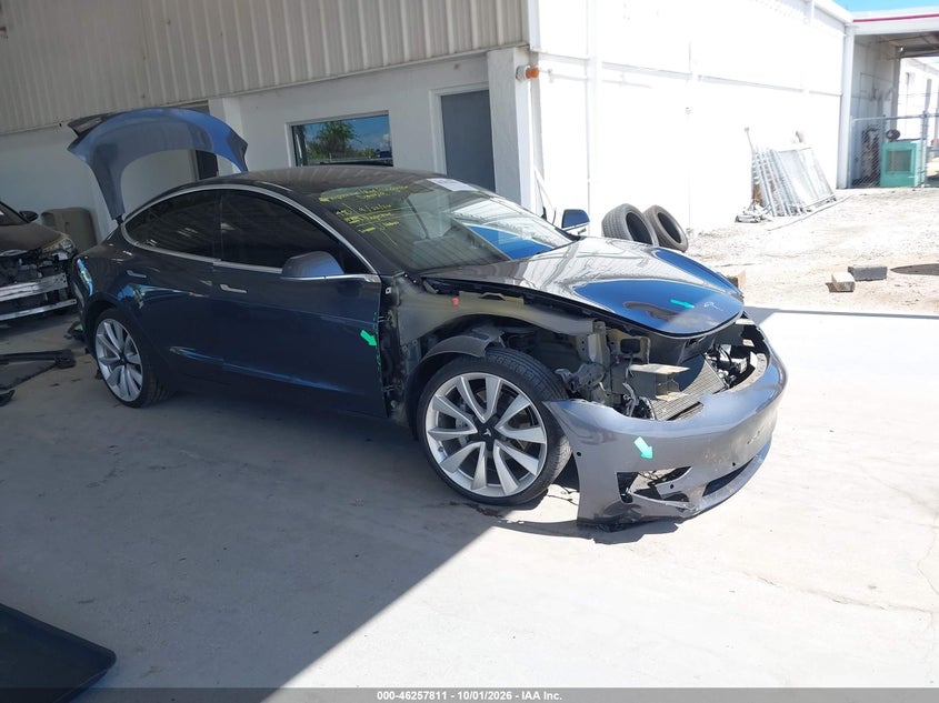 Vin: 5yj3e1ea5kf447451, lot: 46757880, tesla model 3 long range/mid range/standard range/standard range plus 2019 img_1