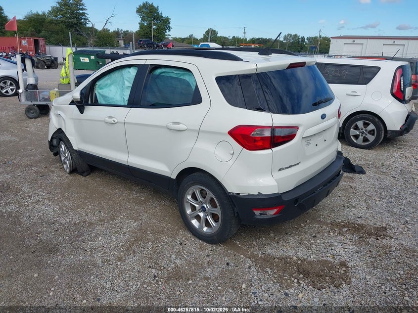 Vin: maj3s2ge2lc391200, lot: 46757884, ford ecosport se 20203