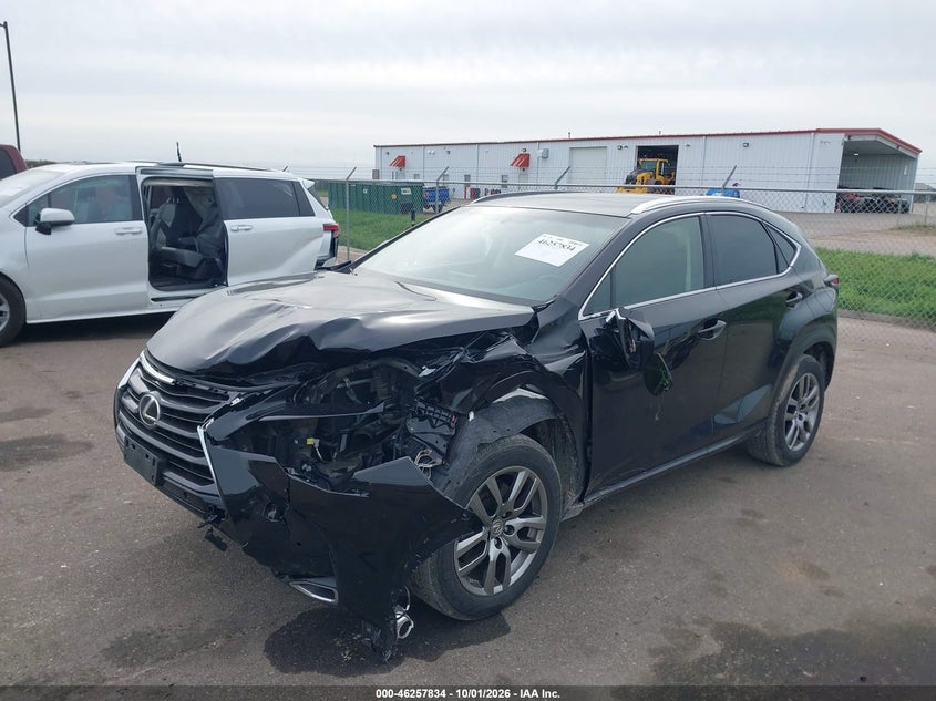 Vin: jtjbarbz9g2077225, lot: 46757903, lexus nx 200t 20162