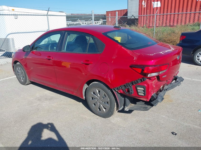 Vin: 3kpa24ad5le273616, lot: 46757905, kia rio s 20203
