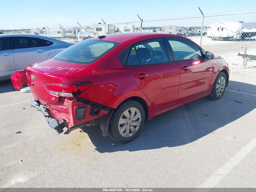 Vin: 3kpa24ad5le273616, lot: 46757905, kia rio s 20204
