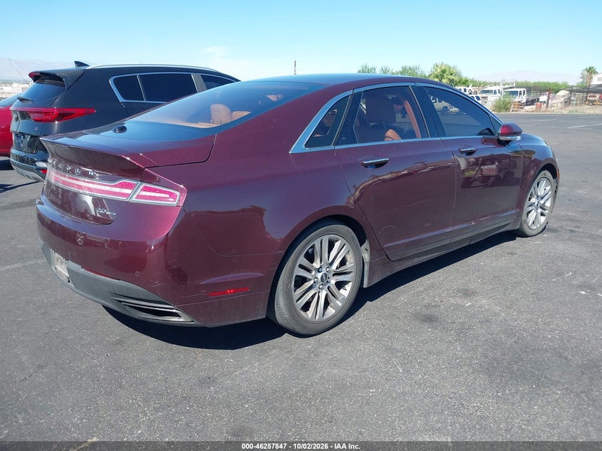 Vin: 3ln6l2g98dr824573, lot: 46757916, lincoln mkz 20134