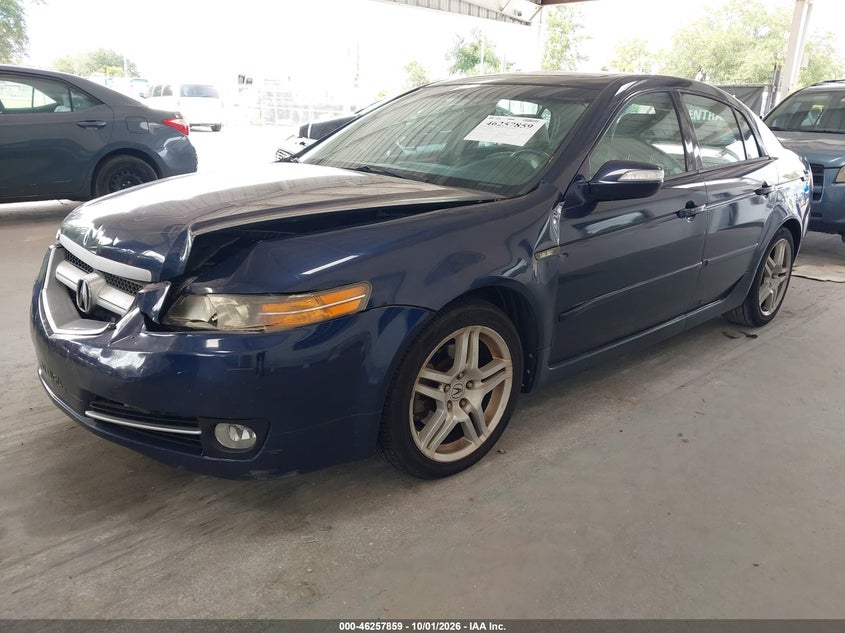 2007 Acura Tl 3.2, Front End, IAAI, VIN 19UUA66207A026629 — photo 2