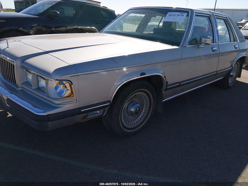 MERCURY GRAND MARQUIS 1991 VIN 2MECM75F8MX682428