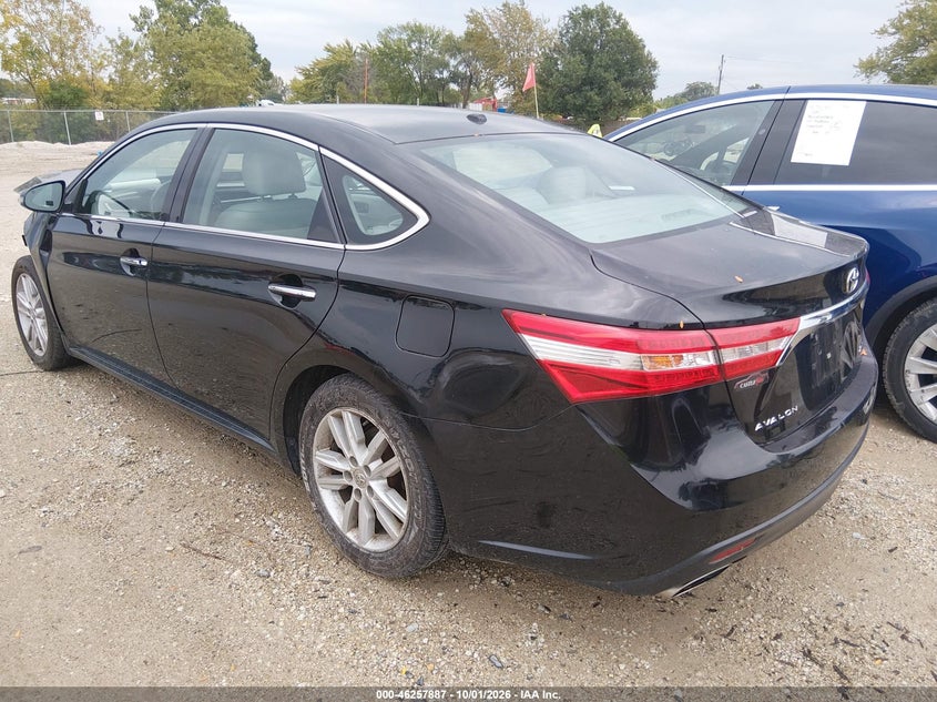 Vin: 4t1bk1eb7eu115905, lot: 46757957, toyota avalon xle premium 20143