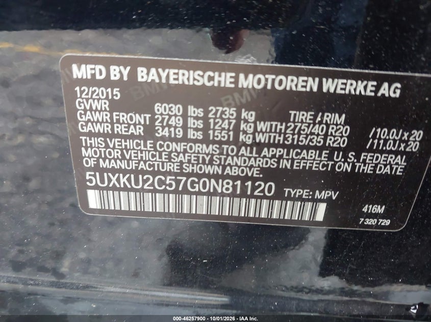 2016 BMW X6 XDRIVE35I · Photo 9