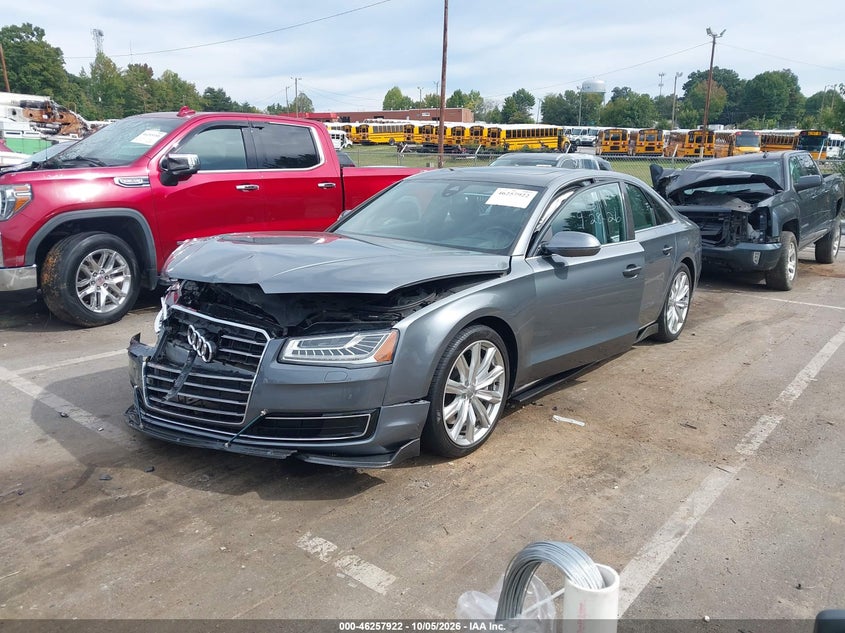 Vin: wau34afd0gn007896, lot: 46757991, audi a8 l 3.0t 20162