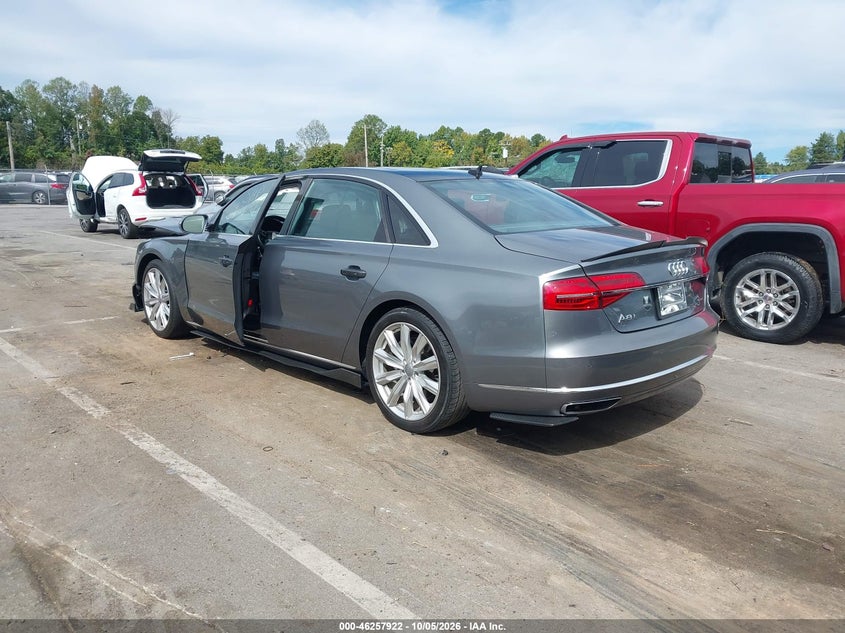 Vin: wau34afd0gn007896, lot: 46757991, audi a8 l 3.0t 20163