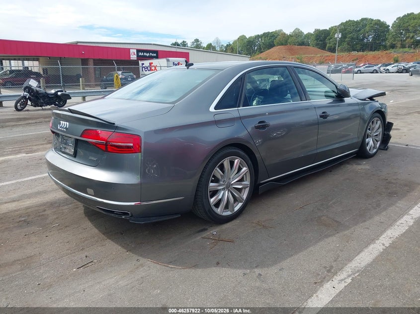 Vin: wau34afd0gn007896, lot: 46757991, audi a8 l 3.0t 20164