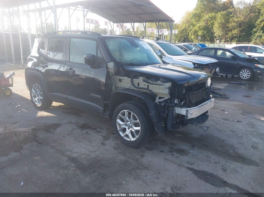 Vin: zaccjbbt7fpc02527, lot: 46758009, jeep renegade latitude 20151