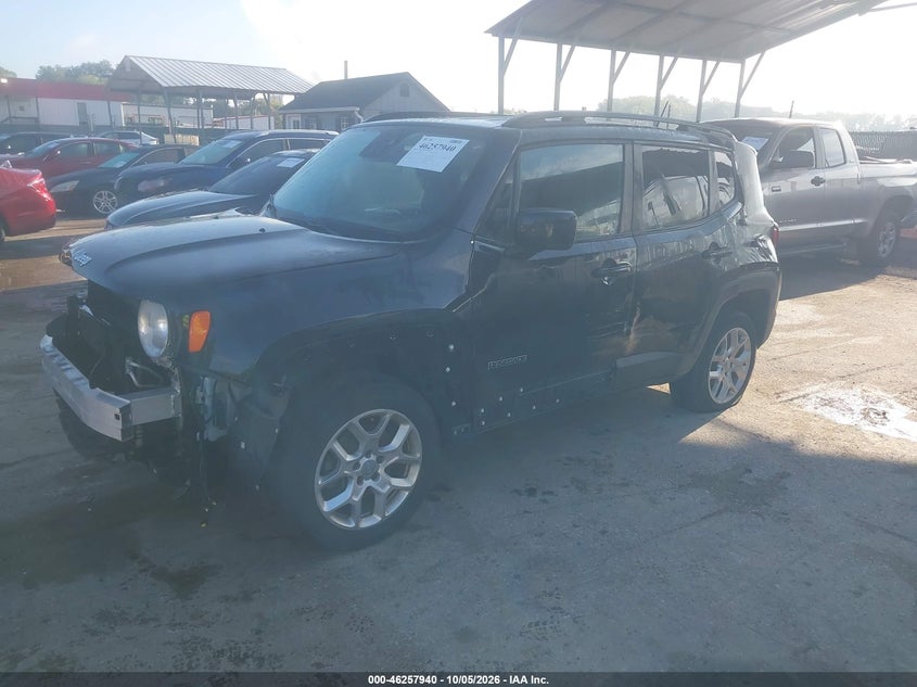 Vin: zaccjbbt7fpc02527, lot: 46758009, jeep renegade latitude 20152