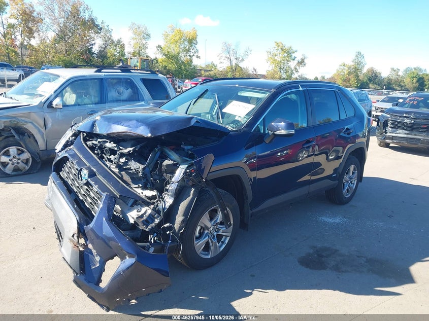 Vin: 4t3rwrfv9ru148086, lot: 46758014, toyota rav4 hybrid xle 20242