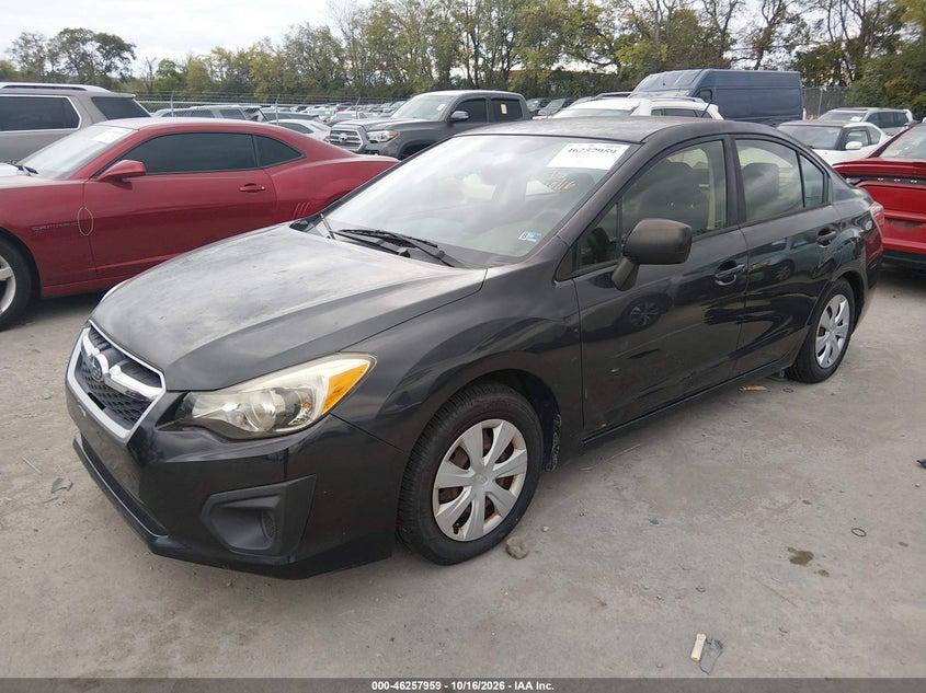 Vin: jf1gjaa67eg021579, lot: 46758028, subaru impreza 2.0i 20142