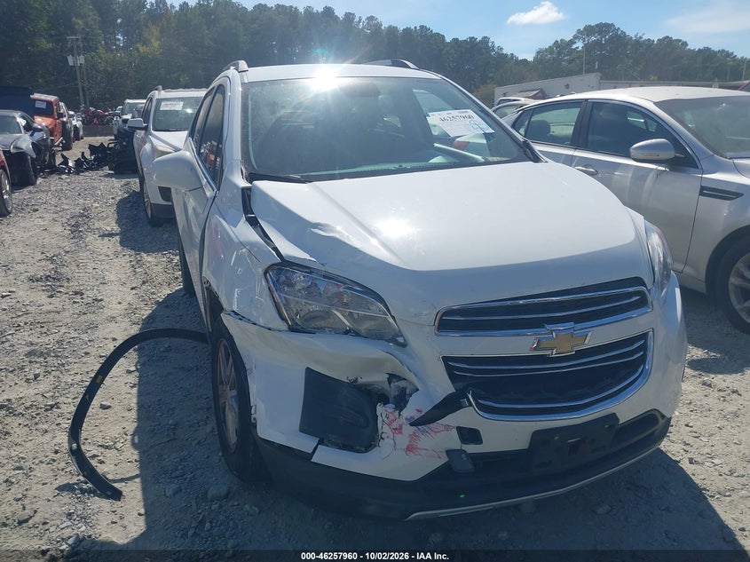 Vin: kl7cjlsb3gb683494, lot: 46758029, chevrolet trax lt 2016 img_1
