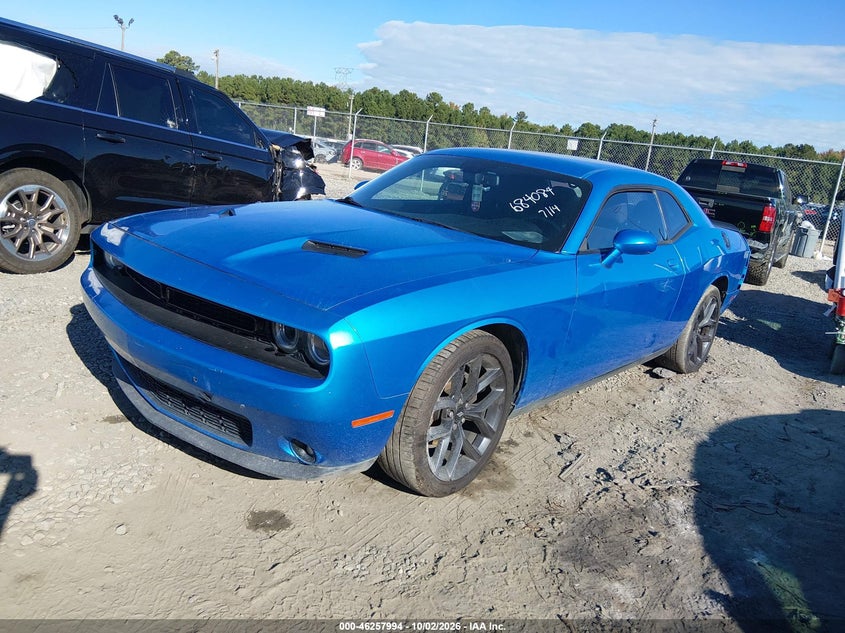 Vin: 2c3cdzag2kh684084, lot: 46758063, dodge challenger sxt 20192