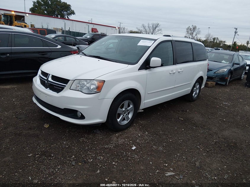 Vin: 2d4rn5dgxbr706806, lot: 46758080, dodge grand caravan crew 20112