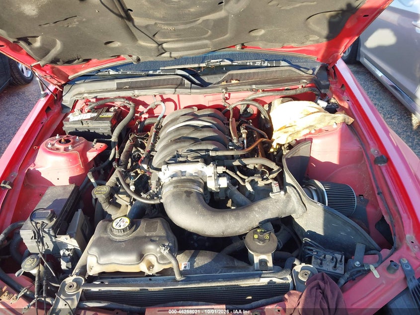 FORD MUSTANG 2006 VIN 1ZVFT82H965210754