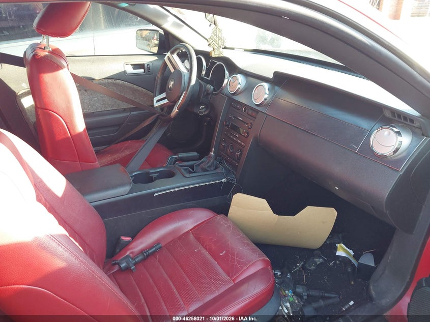 FORD MUSTANG 2006 VIN 1ZVFT82H965210754