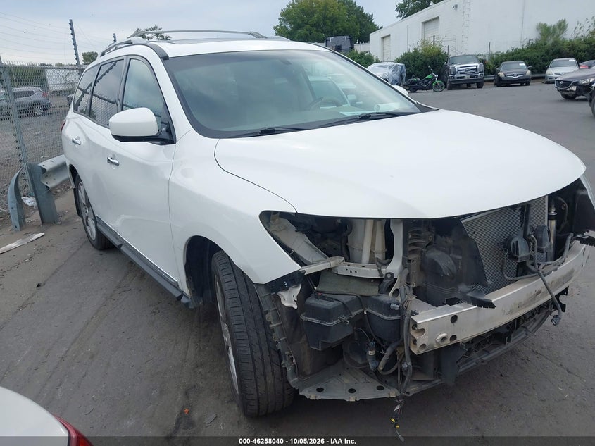 Vin: 5n1ar2mn5ec636698, lot: 46758109, nissan pathfinder platinum 2014 img_1