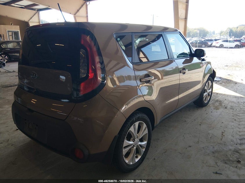 Vin: kndjp3a54f7193586, lot: 46758139, kia soul + 20154