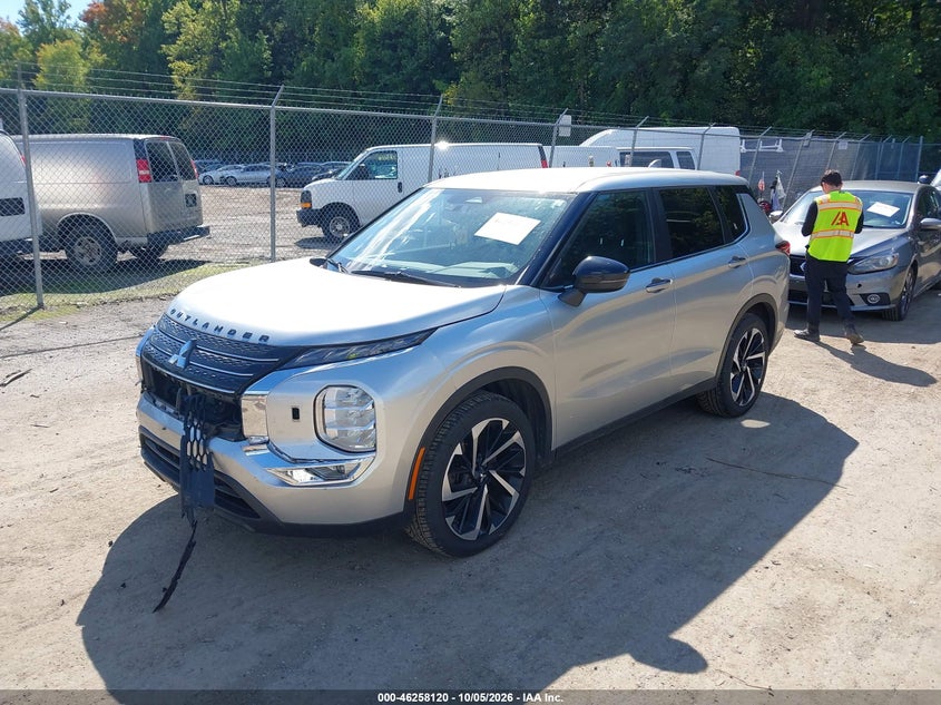 Vin: ja4j4ta80nz033480, lot: 46758189, mitsubishi outlander es 2.5 s-awc 20222