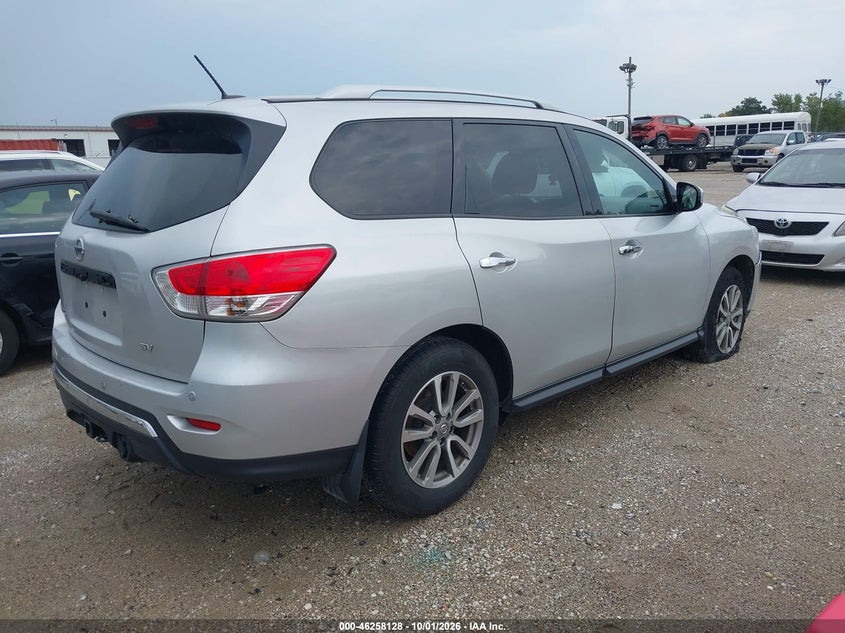 Vin: 5n1ar2mn3fc708788, lot: 46758197, nissan pathfinder sv 20154