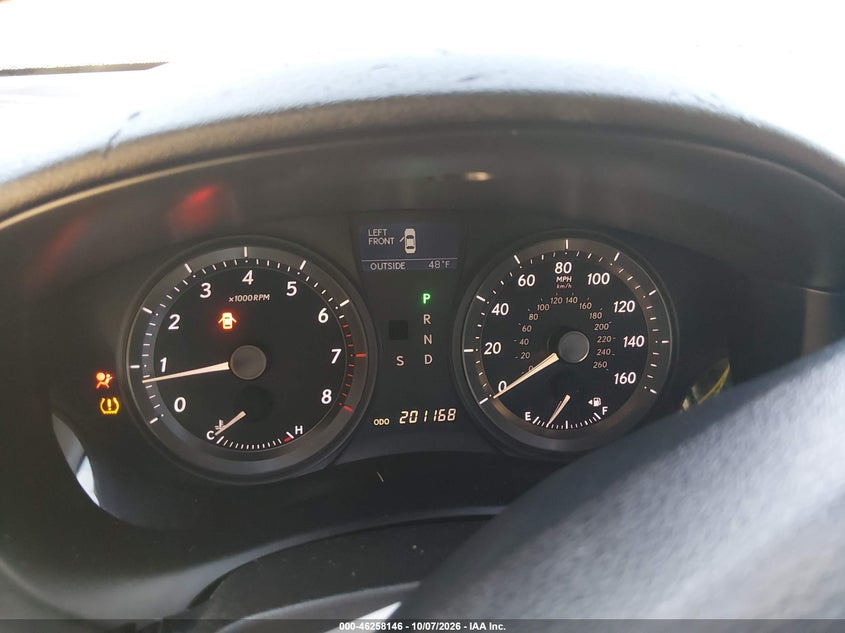 LEXUS ES 350 2008 VIN JTHBJ46G582229600